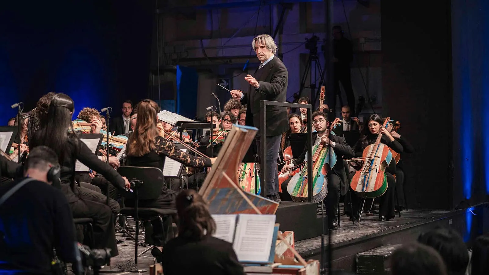 Riccardo Muti olasz börtönben koncertezett