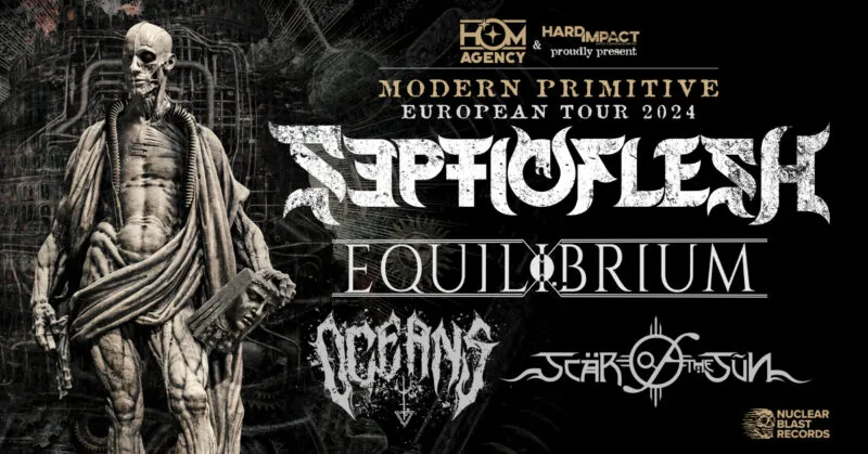 Septicflesh Modern Primitive European Tour 2024 // Equilibrium, Oceans, Scar of the Sun // 2024.10.24 Analog Music Hall