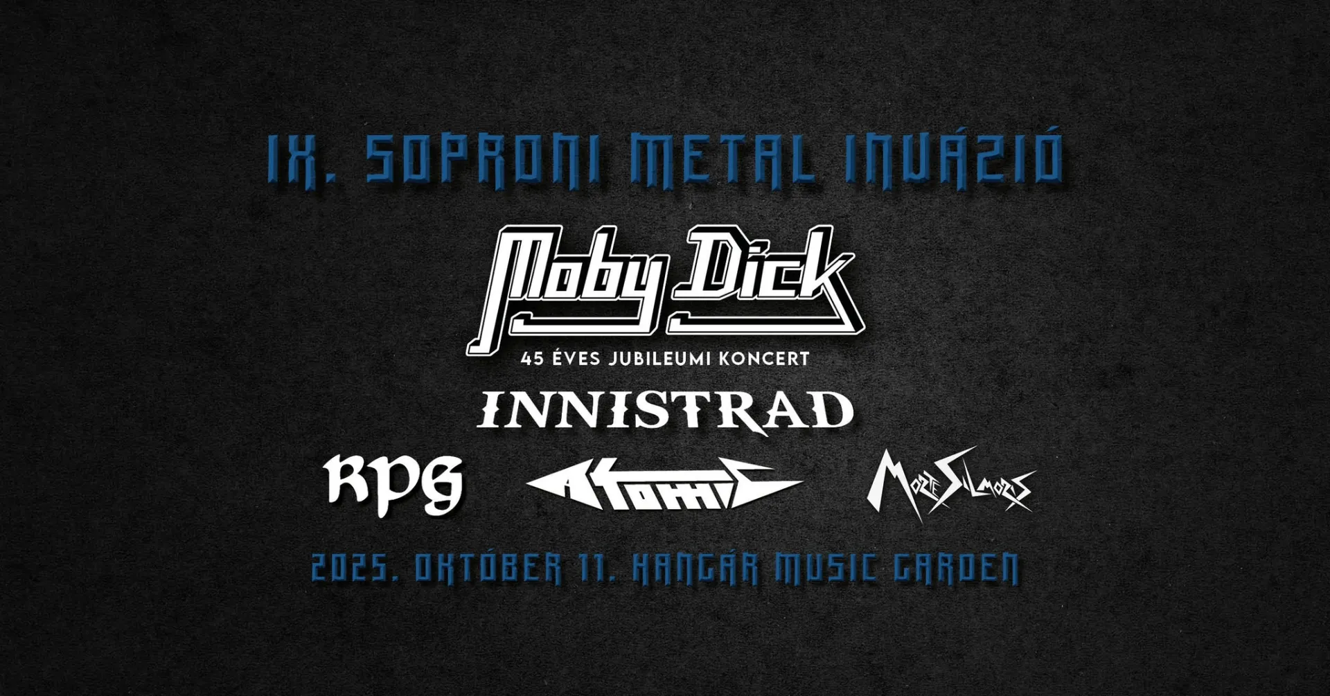 Soproni Metal Invázió: októberben jön a kilencedik
