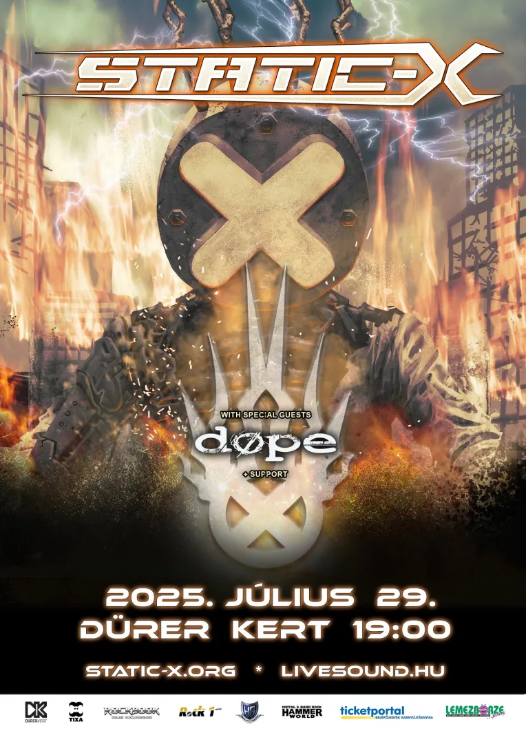 Static-X / Dope - 2025. 07. 29. Dürer Kert