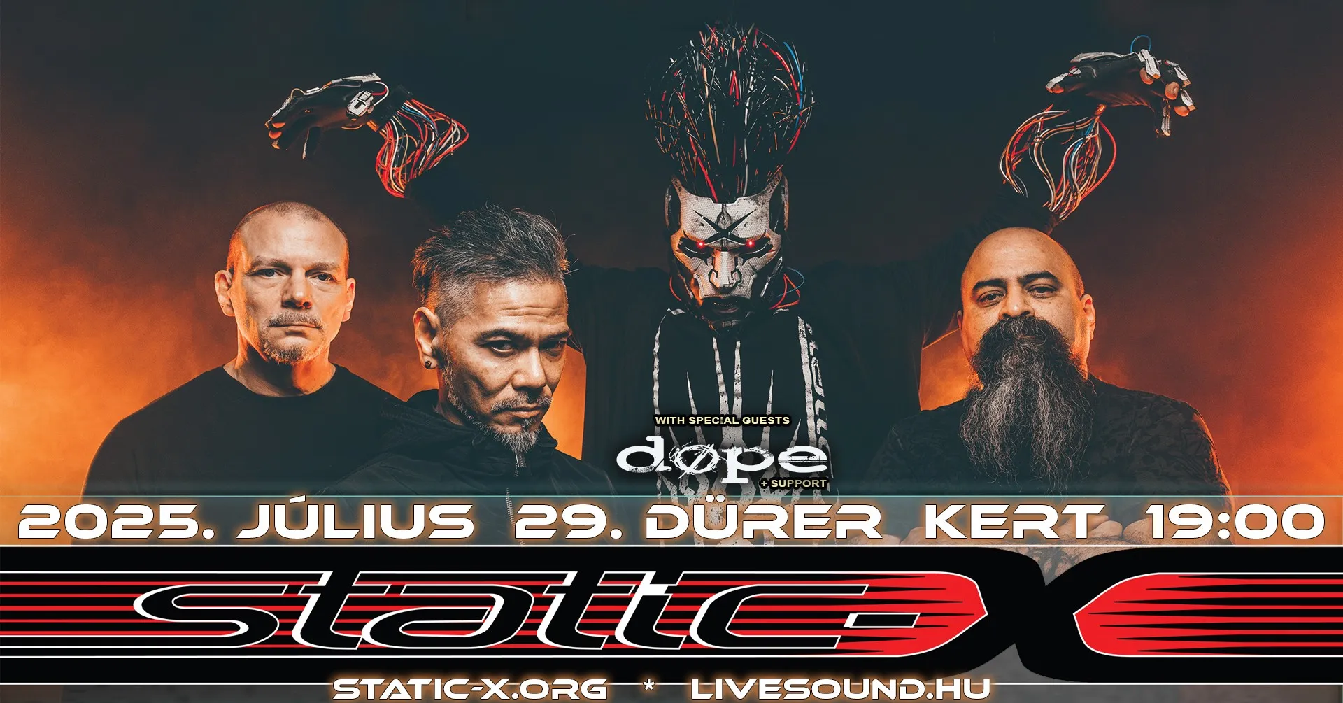 Static-X - két nap múlva a Dürerben