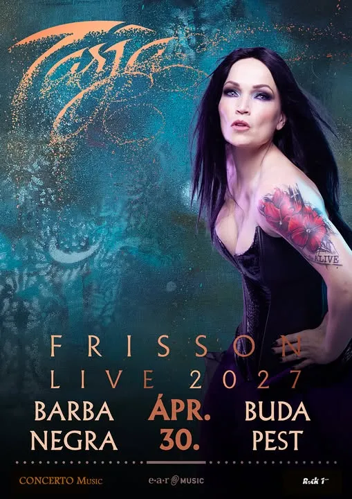 Tarja Turunen: jövő áprilisban újra Budapesten a legendás énekesnő