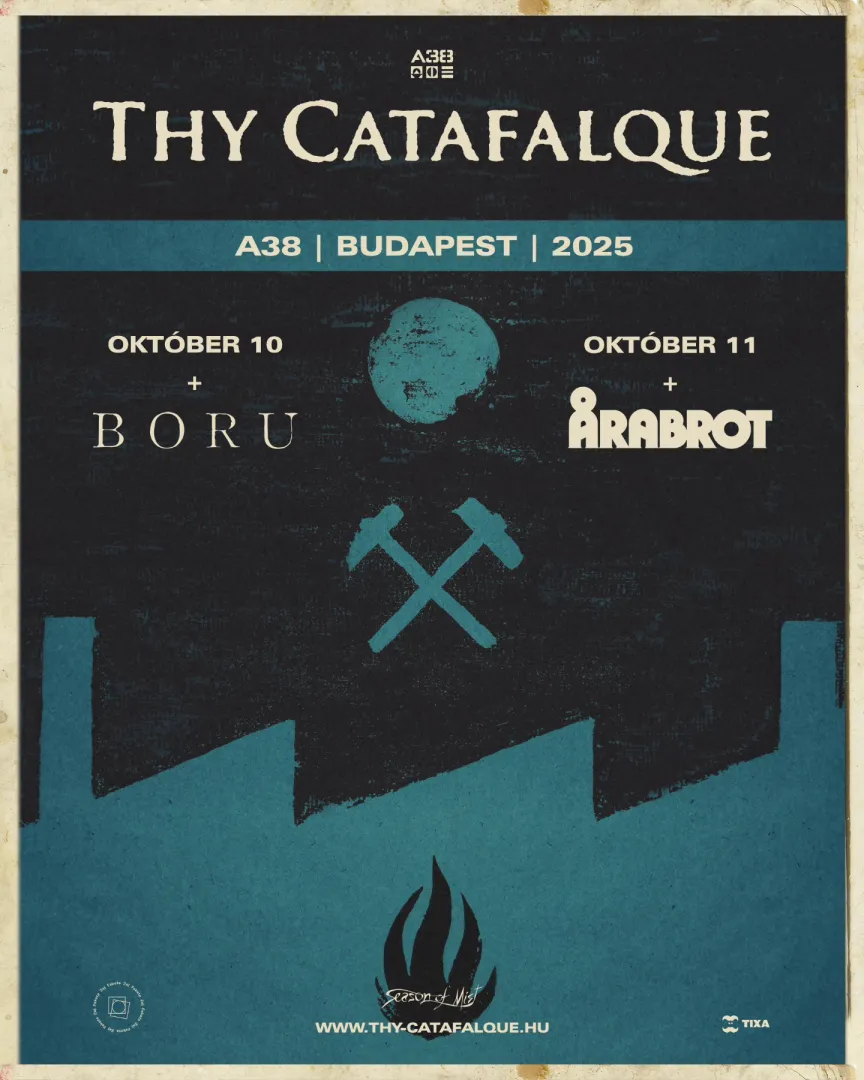 THY CATAFALQUE / BORU - A38 Hajó 2025. 10. 10.