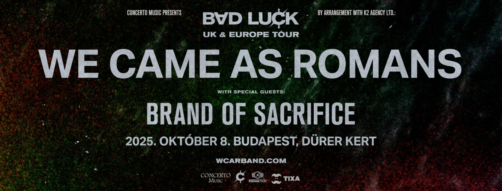 We Came As Romans, Brand Of Sacrifice: modern metalcore csapatok a Dürer Kertben