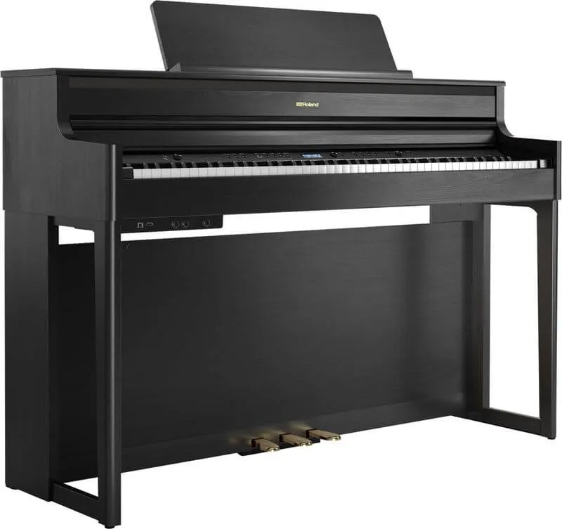 Roland HP704 Digitális Zongora, Charcoal Black